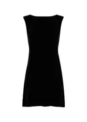 Rixo Michaela Velvet Mini Dress - Black - 6 (UK 6 / XS) 6 (UK 6 / XS)