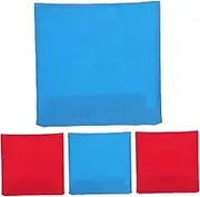 VICASKY 4Pcs Small Bean Bags for Tossing Durable Outdoor Game Supplies for Parties Carnivals Team Games Enhances Coordination Interaction Fun Sensory Play