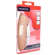 MEDSTOCK Silicone Foam Lite with Border Multipack - 5cm x 12.5cm (Box of 2)