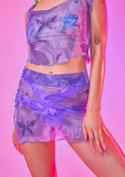 [Smoking Daisies] Enchanted Fairy Mesh Skirt