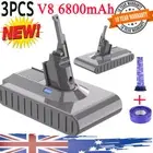 21.6V 6.8Ah Battery For Dyson V8 SV10 Absolute V8 Animal Fluffy V8 Series Vacuum