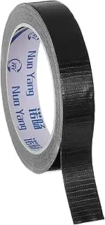 uxcell 0.8"x0.007" Bookbinding Tape, 22 Yard Cloth Bookbinding Repair Tape Book Binding Tape Self Adhesive for Repairing Old Books, Black