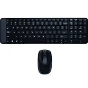 Logitech Mk220 Compact Wireless Keyboard Mouse Combo Set Bundle