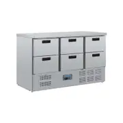 Polar G-Series Six Drawer Counter Fridge