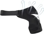 Shoulder Support Brace | Shoulder Compression Sleeve | Shoulder Compression Sleeve, Adjustable Shoulder Brace, Arm Bracelet Upper Arm, Breathable For Everyday Activities