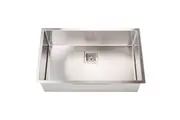 810x505mm Handmade 1.5mm Stainless Steel Undermount / Topmount Kitchen Sink with Square Waste