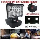 For Bosch 18v Camping Light Work DIY LED Light Light Flood-Spot Light Torch New