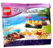 LEGO 5002113 6063340 Polybag Friends Beach Picnic Cloth Hammock Set NEW SEALED