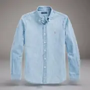 Polo Ralph Lauren Men's XL Shirt LS Classic Fit Indigo Chambray Stonewashed New