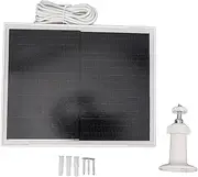Solar Panel Charger for Outdoor Cameras 10W 5V Monocrystalline Panel Type C Port Weatherproof Easy Install