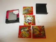 Ed Hardy By Christian Audigier Glass Coaster Set Skulls