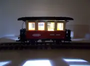 SINGLE WHITE LED LIGHT KIT 7/21V DC LGB SMALL G SCALE TRAIN CARS