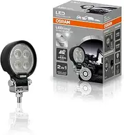 OSRAM LEDriving® Round WL VX80-WD, LEDWL104-WD, OFF ROAD LED work lights, 1350 lumens, up to 43 m long light beam, 12V/24V, Folding box (1 Lamp), Weiß