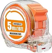 Centimeter Tape Measure,16 FT Retractable Tape Measures - Professional Imperial Measuring Tool, Construction Rulers, Linear Measurement for Electricians Carpenter