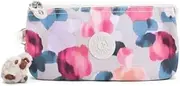 [Kipling] Women's Barto, Organize Accessories, Slip Compartments, Zip Closure, Nylon Metallic Pouch (Dreamy Bouquet), Dreamy Bouquet