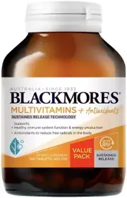 Multivitamins + Antioxidants Sustained Release 180 Tablets Blackmores