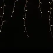 500 WARM WHITE Icicle Light 15m Connectable