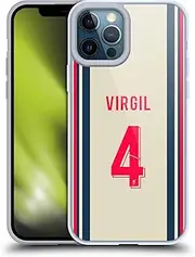 Head Case Designs Officially Licensed Liverpool Football Club Virgil Van Dijk 2021/22 Players Away Kit Group 1 Soft Gel Case Compatible with Apple iPhone 12 Pro Max