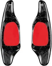 Car Steering Wheel Shift Paddles for C&upra Formentor 2019 2020 2021 C&upra Leon 2020 2021 Paddle Shift Steering Wheel Extension Carbon Fiber HTEOPOEKFR(Forged Carbon)