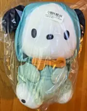 NWT Pochacco 13" Baby Halloween Beagle Dog Ghost Cap Costume Plush Toreba Sanrio