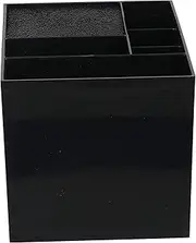 BATHVEVE Salon Countertop Organizer for Hair Styling Tools Storage Box with Dividers for Hairdressers and Stylists Keeps Combs Scissors Stable Washable Durable