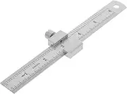 Garneck Thickened Steel Scale Ruler Precision Measuring Ruler Set for Stairs Architects