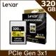 雷克沙Lexar Professional Cfexpress Type A Card Gold Series 320G記憶卡