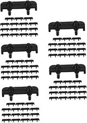 [HOLIDYOYO] 5sets Air Fryer Bumpers Sturdy Silicone Tray Stops Non-slip Foot Tabs for Air Fryer Replacement 20pcs*5