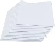 [smart sisi] Women's White Handkerchiefs,100% Soft Cotton Pocket Handkerchiefs for Lady Cotton 12 Pack