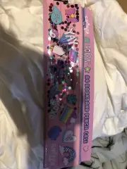 Smiggle Pink A4 Bookband Pencil Case Freepost Acc178
