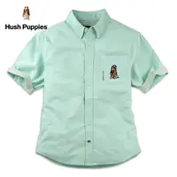 在飛比找Yahoo奇摩購物中心優惠-Hush Puppies 襯衫 男裝素色趣味花襯衫狗寬鬆襯衫