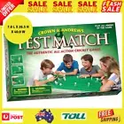 CROWN & ANDREWS Test Match 400052 - Classic Board Game for Cricket Fans