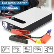 Portable 12V 30000mAh Car Jump Starter Power Bank Pack Vehicle Booster Battery