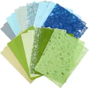 2Pack Handmade Scrapbook Paper Handmade Textured Paper Scrapbook Kit Mesh Papers
