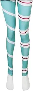 [CoserDepot] Vanellop Von Schweetz Costume Pants Yoga Leggings Stripe Full Length Sport Pants