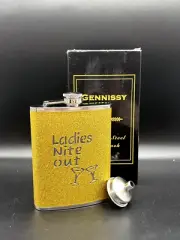 GENNISSY POCKET HIP FLASK STAINLESS STEEL