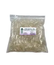 Vegetable Empty Capsules 1000 Count - Size 00 Kosher, Non-GMO USA