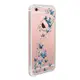 apbs iPhone6s / 6 4.7吋施華彩鑽鋁合金屬框手機殼-玫瑰金藍色圓舞曲