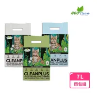 在飛比找momo購物網優惠-【ECO 艾可】1.5mm極細豆腐貓砂7L-4入 原味/綠茶