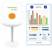 VBR-20 DLI Meter,Full Sun,Partial,Shade,Record Long Term Daily Light Integral,180 Days,MOL/m²/d, can be exported as a File.