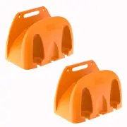 2PCS Water Pipe Hose Storage Rack, Wall Mounted Hose Bracket, Garden Tool Org...