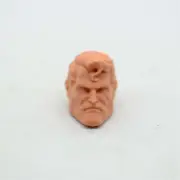 1/10 Scale Comic Black SuperMan Head Sculpt Unpainted Fit 7" Neca Figure D Style