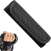 YAVQVIN Kettlebell Handle Wrap | Pull-up Grip Cover Wrap - Soft Breathable Home Workout Equipment for Barbell Dumbbell Pull-Up Fitness Exercise Training