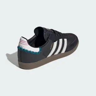 【adidas 愛迪達】休閒鞋 女鞋 運動鞋 SAMBA OG 黑 ID1141