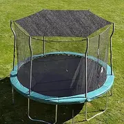 Trampoline Shade Cover, Round Trampoline Sunshade Cover, 6ft 8ft 10ft 12ft 14ft Anti-Uv Trampolines Sunshade Net, for Backyard Playground