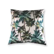 Mojo 45cm L.A. Palm White Cushion Cover