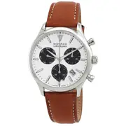 Original Movado Heritage Chronograph Quartz White Dial Men's Watch 3650147