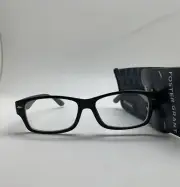 D830 Foster Grant HUGO BLK +2.00 Black Reading Glasses 51/16-140 PD58.5mm UK