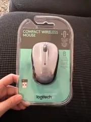 Logitech M185 Compact Wireless Mouse - Swift Grey (910-002225) NEW SEALED PKG