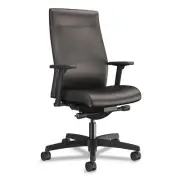 HON Ignition 2.0 Upholstered Mid-Back Task Chair With Lumbar, Supports 300 lb, 1